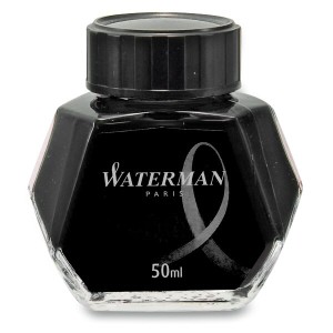 Tinte in einer Waterman-Flasche, verschiedene Farben - Reklamnepredmety