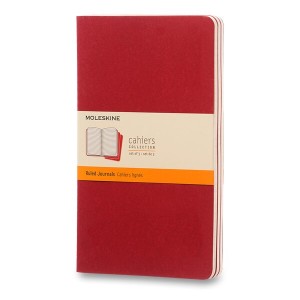 Notizbücher Moleskine Cahier L, liniert, 3 Stk - Reklamnepredmety