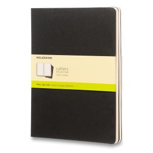 Notizbücher Moleskine Cahier XL, sauber, 3 Stk - Reklamnepredmety