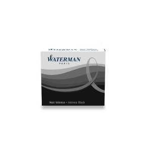 Waterman Tintenpatronen, kurz, schwarz - Reklamnepredmety