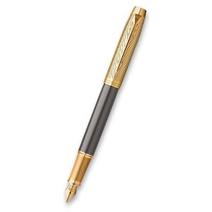 Parker IM Premium Warm Grey GT Füllfederhalter - Reklamnepredmety