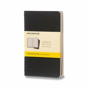 Notizbücher Moleskine Cahier S, quadratisch, 3 Stk - Reklamnepredmety