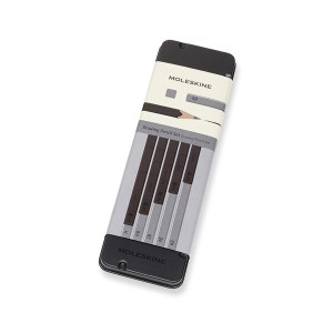 Moleskine-Graphitstifte – Metallbox - Reklamnepredmety