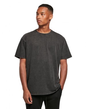 Schweres Oversize-T-Shirt mit Säurewaschung - Reklamnepredmety
