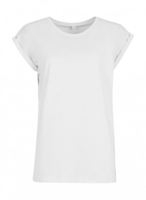 Damen-T-Shirt mit verlängerten Schultern - Reklamnepredmety