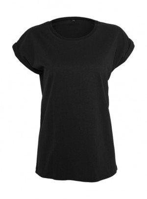 Damen-T-Shirt mit verlängerten Schultern - Reklamnepredmety