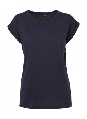 Damen-T-Shirt mit verlängerten Schultern - Reklamnepredmety