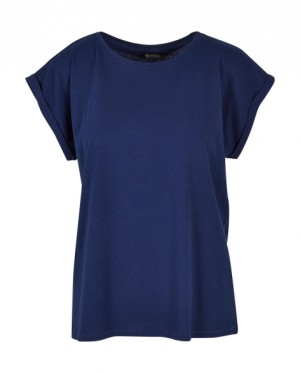 Damen-T-Shirt mit verlängerten Schultern - Reklamnepredmety