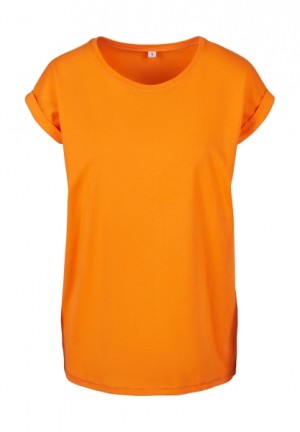 Damen-T-Shirt mit verlängerten Schultern - Reklamnepredmety
