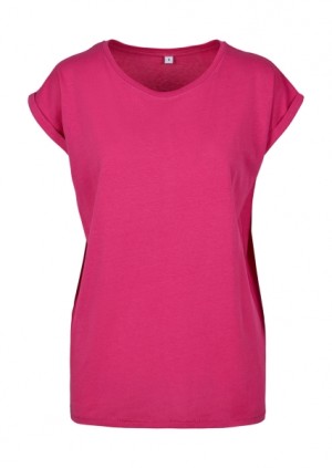 Damen-T-Shirt mit verlängerten Schultern - Reklamnepredmety