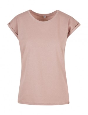 Damen-T-Shirt mit verlängerten Schultern - Reklamnepredmety