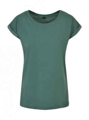 Damen-T-Shirt mit verlängerten Schultern - Reklamnepredmety