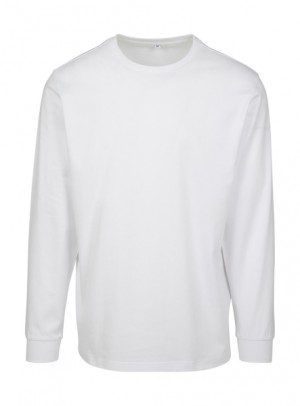 T-Shirt mit langen Ärmeln und gerippten Bündchen - Reklamnepredmety