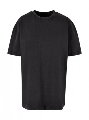 Säuregewaschenes, übergroßes Damen-T-Shirt - Reklamnepredmety