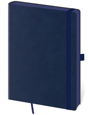 Notizbuch Memory L liniert White - Reklamnepredmety