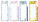 Magnetblock mit Bleistift 7,5 x 24 cm - bma502-2 - variant 