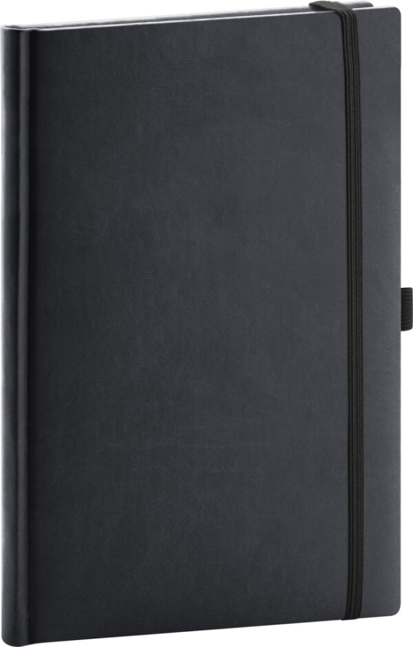 NOTIQUE Notizen Aprint, schwarz, liniert, 15 x 21 cm