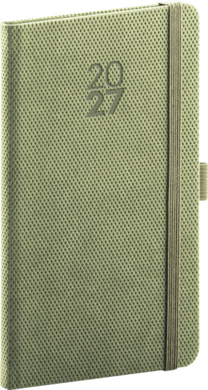 Taschenkalender Diamante 2027, 9 x 15,5 cm - Reklamnepredmety