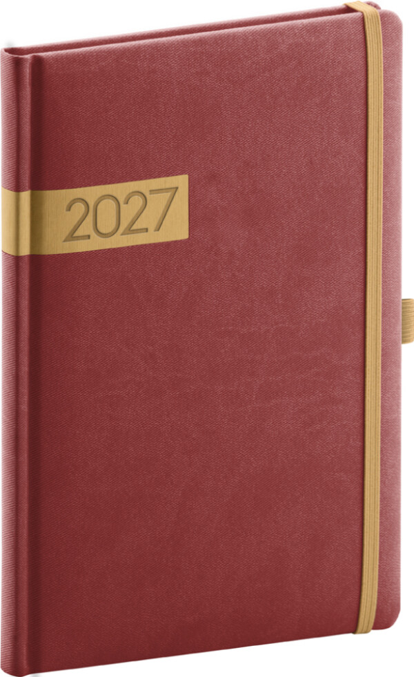 Wochenkalender Twill 2027, 15 x 21 cm