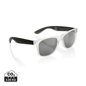 Glänzende Sonnenbrille von RCS rec. PC mit Spiegelglas - Reklamnepredmety