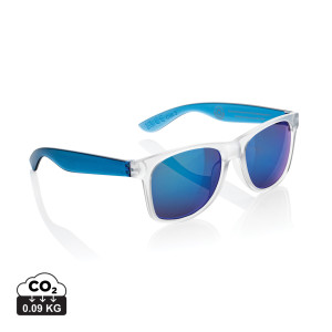 Glänzende Sonnenbrille von RCS rec. PC mit Spiegelglas - Reklamnepredmety