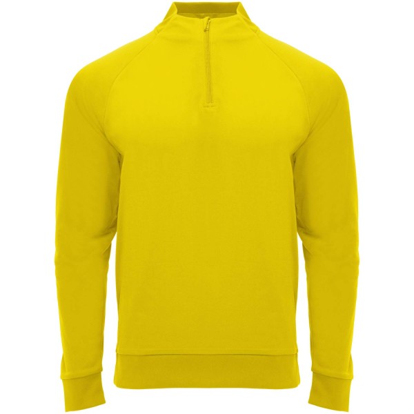 Epiro Unisex-Sweatshirt mit langen Ärmeln und Viertelreißverschluss