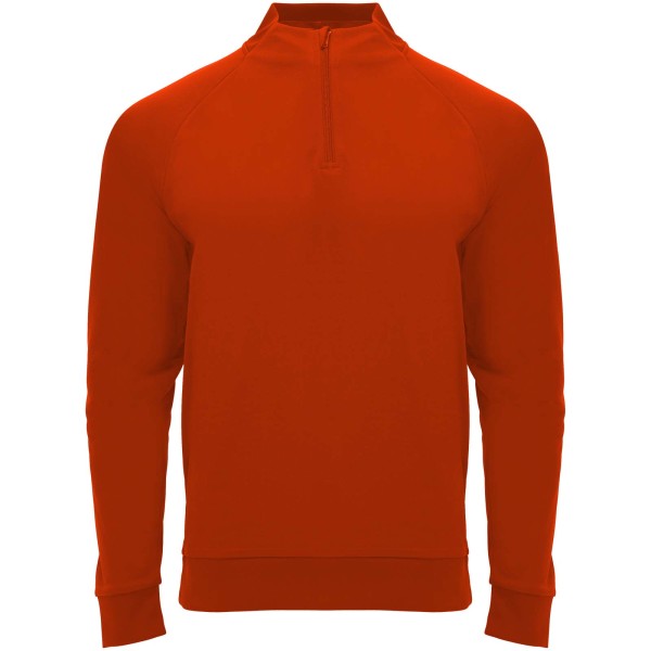 Epiro Unisex-Sweatshirt mit langen Ärmeln und Viertelreißverschluss