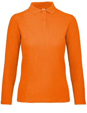 BCPWI13 Long Sleeve Polo ID.001 / Women - Reklamnepredmety