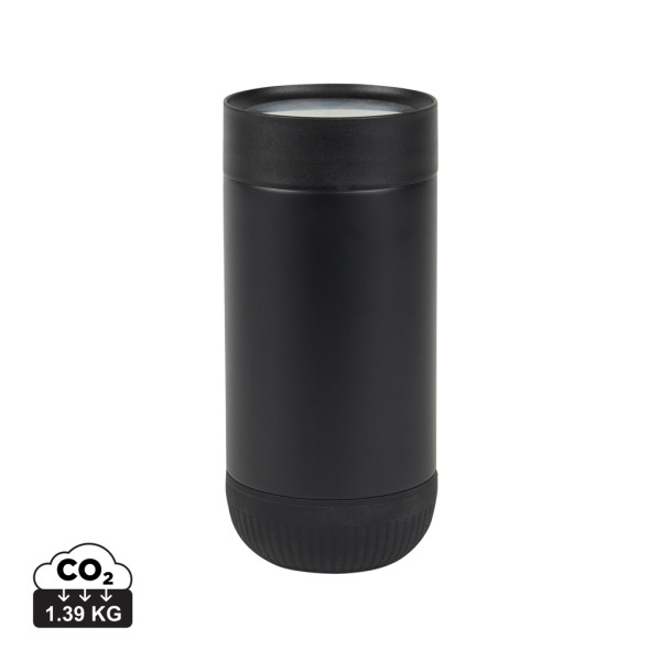 Push-Thermobecher VINGA Erie von RCS recycelt. Edelstahl 350 ml