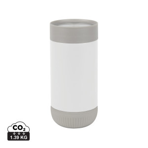 Push-Thermobecher VINGA Erie von RCS recycelt. Edelstahl 350 ml - Reklamnepredmety