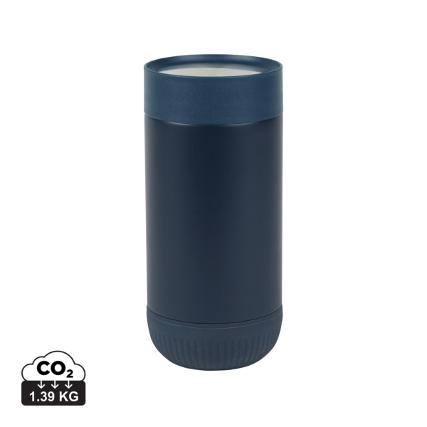 Push-Thermobecher VINGA Erie von RCS recycelt. Edelstahl 350 ml