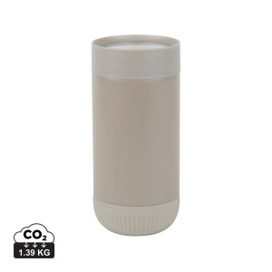 Push-Thermobecher VINGA Erie von RCS recycelt. Edelstahl 350 ml - Reklamnepredmety