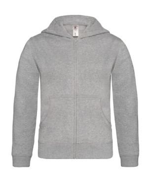 Kinder Sweatshirt mit Kapuze und durchgehendem Reißverschluss BCWK682 - Reklamnepredmety