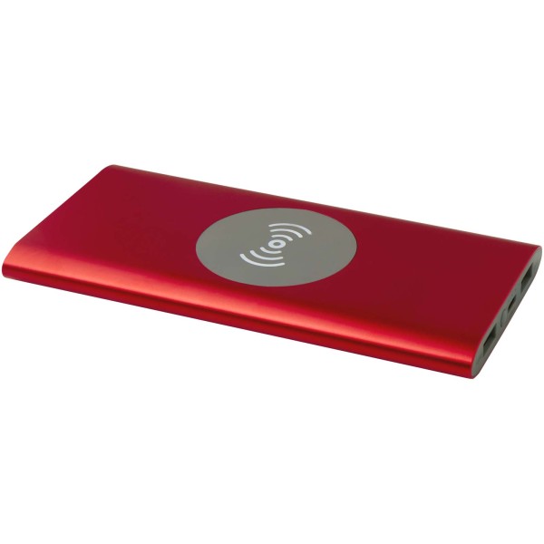 Juice 8000 mAh kabellose Powerbank Typ C aus recyceltem Aluminium