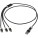 Vielseitiges 5in1-Ladekabel aus recyceltem Aluminium - 12438690 - variant PF 12438690