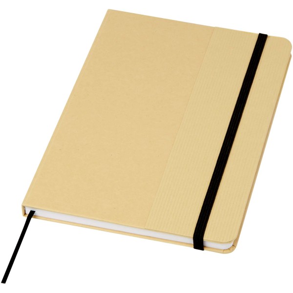 Nelida-Notizbuch aus recyceltem Karton im A5-Format mit festem Einband