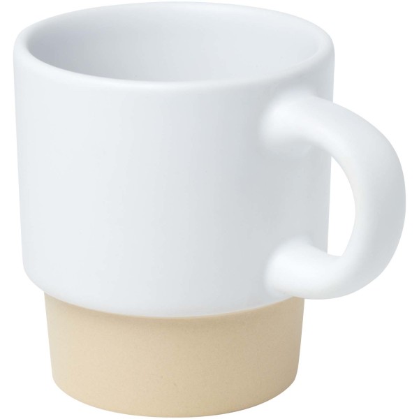 Olympia 130 ml stapelbare Espressotasse mit Keramikboden