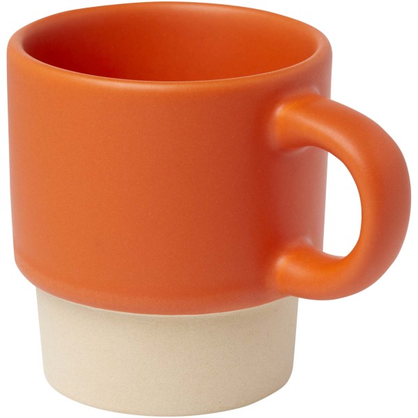 Olympia 130 ml stapelbare Espressotasse mit Keramikboden