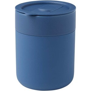 Java 330 ml Keramikbecher mit Silikonhülle und Kunststoffdeckel - Reklamnepredmety