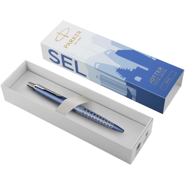 Parker Jotter SE Global Icons Kugelschreiber (blaue Mine)