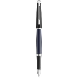 Waterman Hemisphere Color-Block Füllfederhalter mit Palladiumbeschichtung (blaue Mine) - Reklamnepredmety