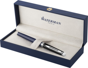 Waterman Hemisphere Color-Block Tintenroller mit Palladiumbeschichtung (schwarze Mine) - Reklamnepredmety