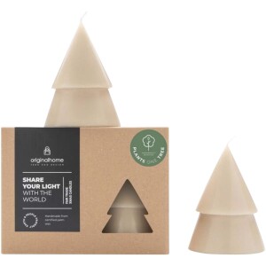 Originalhome-Kerze in Form eines Weihnachtsbaums mit Matcha-Duft – mittelgroß - Reklamnepredmety