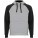 Badet zweifarbiger Kapuzenpullover Unisex