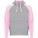 Badet zweifarbiger Kapuzenpullover Unisex