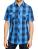 BU9203 Buffalo Plaid Woven Shirt - BU9203_Black---Blue-(Checked) - variant Ls 1000035304
