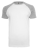 BY007 Raglan Contrast Tee - BY007_White_Heather-Grey - variant Ls 1000035658