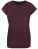 BY053 Ladies Acid Washed Extended Shoulder Tee - BY053_Berry-Black - variant Ls 1000229513