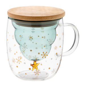 Doppelwandiger Weihnachtsbecher von Honkapuu - Reklamnepredmety