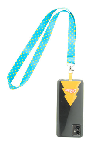 Subyard Mobile Xmas Custom Lanyard mit RPET-Handyhalter - Reklamnepredmety